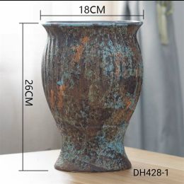 Crack Breathable Large Diameter Coarse Pottery Retro Ceramic Mage Basin (Option: Camouflage-DH428)