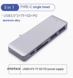 Adapter Multi-port External USB Drive Pad Connects To A Mobile Hard Drive (Option: 5in1style)