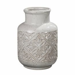 Nordic Creative Art Face Ceramic Vase Ornament (Option: DH001 vase)