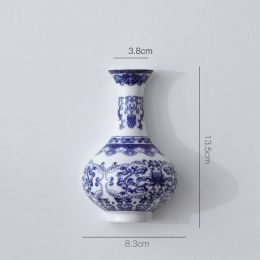 Ceramic Vase Antique Dracaena Sanderiana Living Room Home Accessories (Option: 03Style)