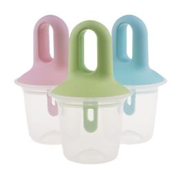 Mini Jelly Lip Gloss Mold Children's Lips Maker Popsicle Ice Cream Mold Household Ice Tray (Option: Mixed Color 3)