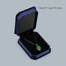 Blue Bow Jewelry Storage Box (Option: Black bottom-Big locket box)