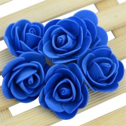 Simulation 35cm Foamflower Diy Bear Accessories (Option: Sapphire Blue-50pcs)