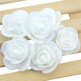 Simulation 35cm Foamflower Diy Bear Accessories (Option: White-50pcs)