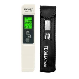 Three-in-one Temperature Conductivity TDs Test Pen (Option: TDS A1 White Backlight)