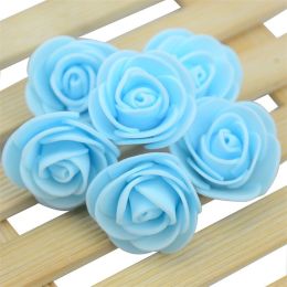 Simulation 35cm Foamflower Diy Bear Accessories (Option: Light Blue-50pcs)