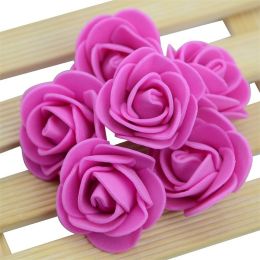 Simulation 35cm Foamflower Diy Bear Accessories (Option: Rose Red-50pcs)