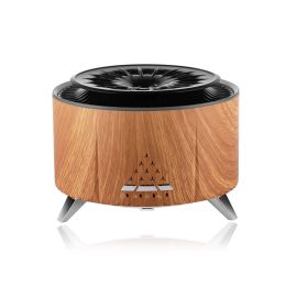 White Noise Flame Aroma Diffuser Desktop (Option: V28 Light Wood Grain-US)