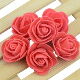 Simulation 35cm Foamflower Diy Bear Accessories (Option: Red-50pcs)