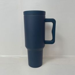 Car Fashion Simple Handle Ice Cream Cup (Option: Four Generations Navy Blue-40oz)