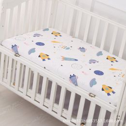 Pure Cotton Newborn Babies' Fitted Sheet (Option: Explore The Universe-90x50)