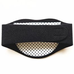 Neck Protection Self-heating Thermal Insulation (Option: Black-Average Size)