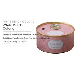 Decorative Ornaments Smokeless Handmade Fragrance Candle (Option: White Peach Oolong 100ml)