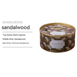 Decorative Ornaments Smokeless Handmade Fragrance Candle (Option: Sleep Sandalwood 100ml)