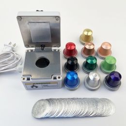 Coffee Capsule Aluminum Shell Sealing Machine (Option: F)