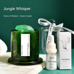 Crystal Stone Reed Diffuser Essential Oil (Option: Lavender Essential Oil-Green Natural Crystal)