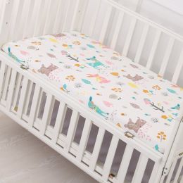 Pure Cotton Newborn Babies' Fitted Sheet (Option: Adventure Forest Belrain-130X70)