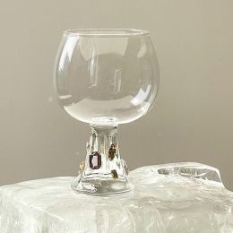 Creative And Artistic Colored Gemstone Wine Glass (Option: Gem Gem Glass Cup)