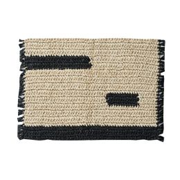 Hand Woven Straw Paper Meal Mat (Option: Meal mat)